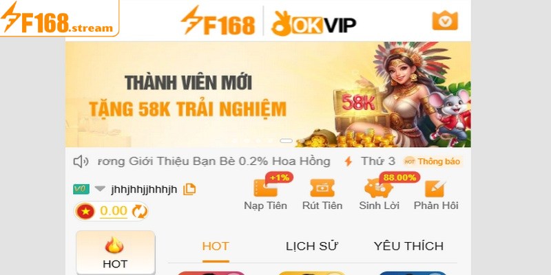 F168 là điểm đến giải trí cá cược hàng đầu hiện nay