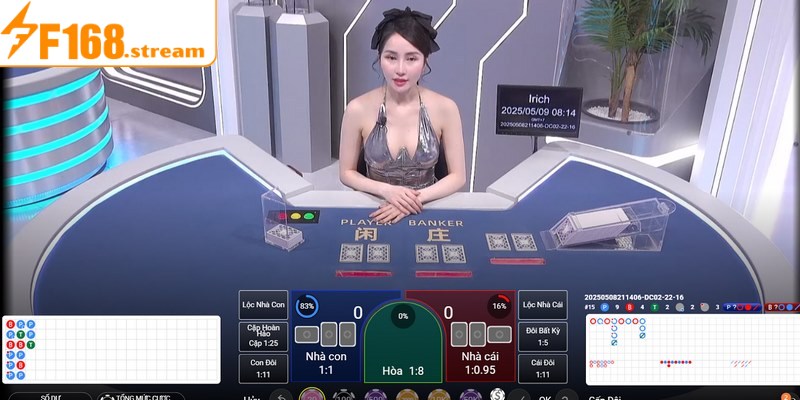Sảnh Casino F168 là một trong những mũi nhọn chiến lược của nhà cái uy tín