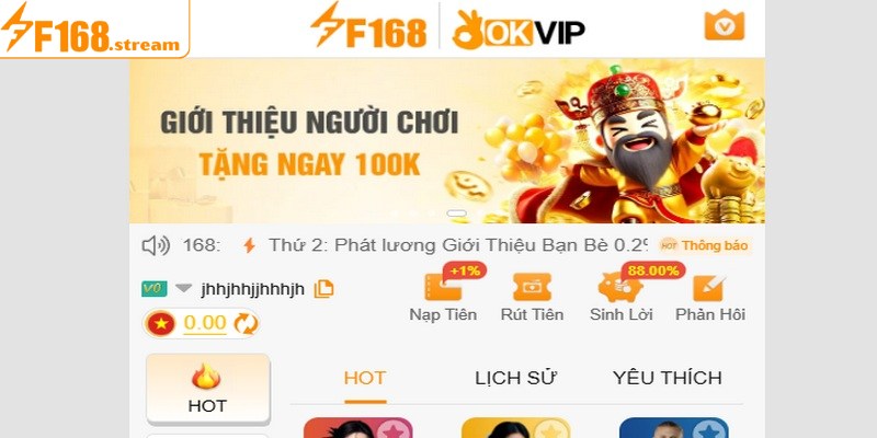 Cách thức đăng nhập F168 nhanh chóng nhất