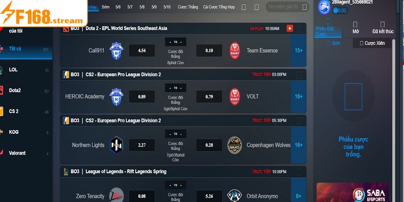 Esports sân chơi công nghệ cho thế hệ cược thủ hiện đại